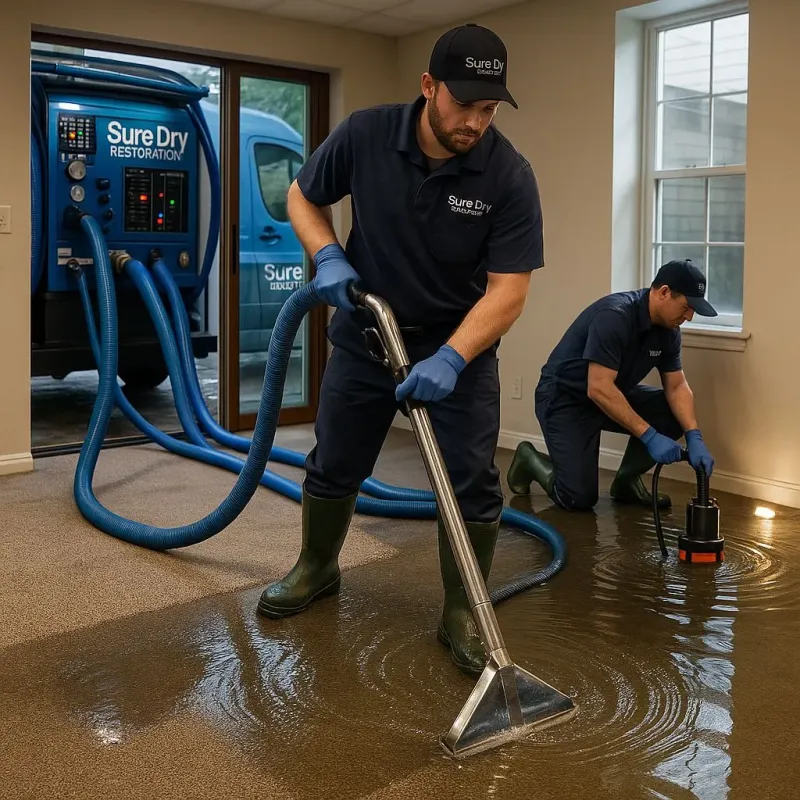 Water Extraction and Removal process in Toa Baja, PR